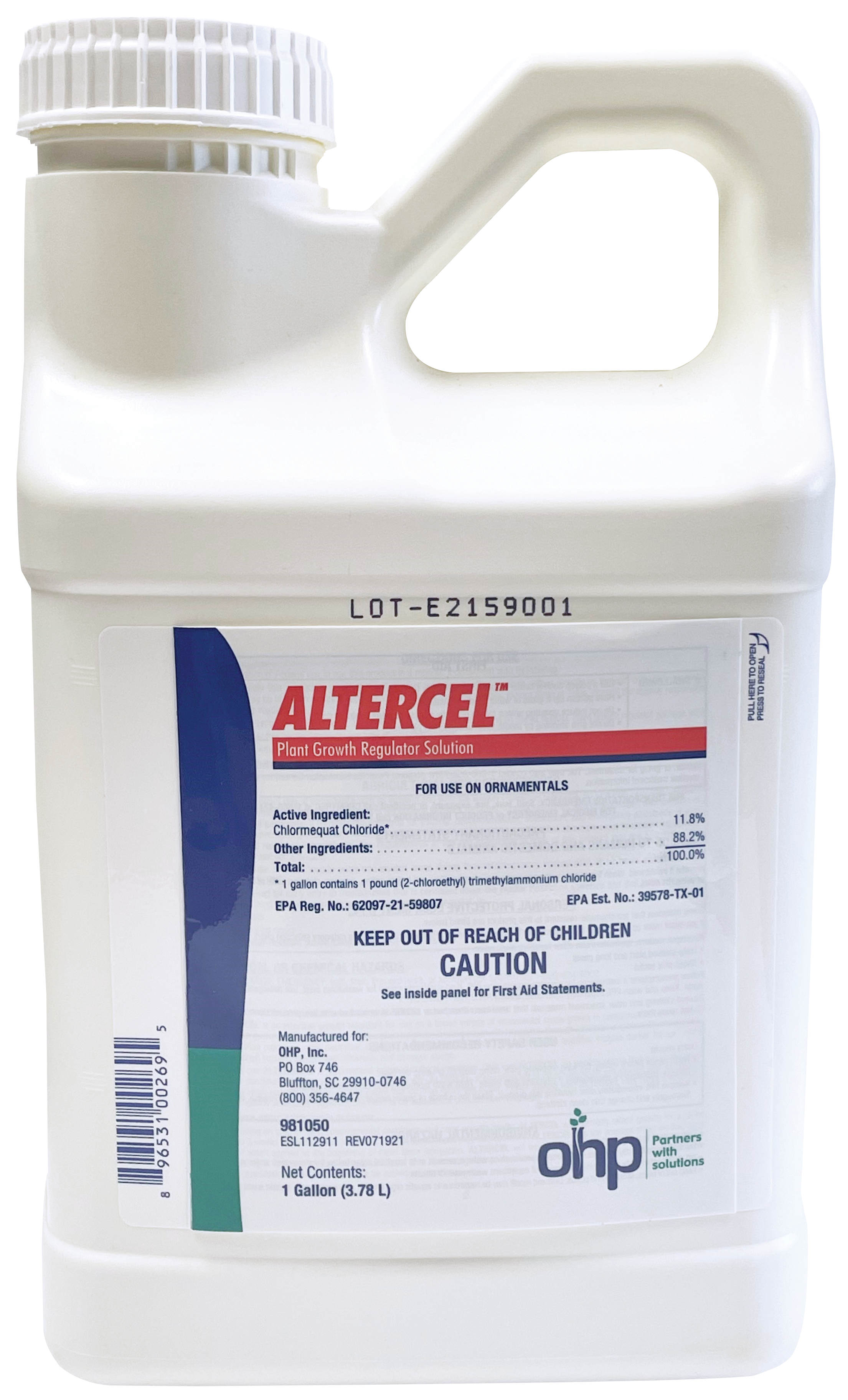 OHP Altercel™ Plant Growth Regulator 1 Gallon Bottle – 4 per case - Growth Regulators